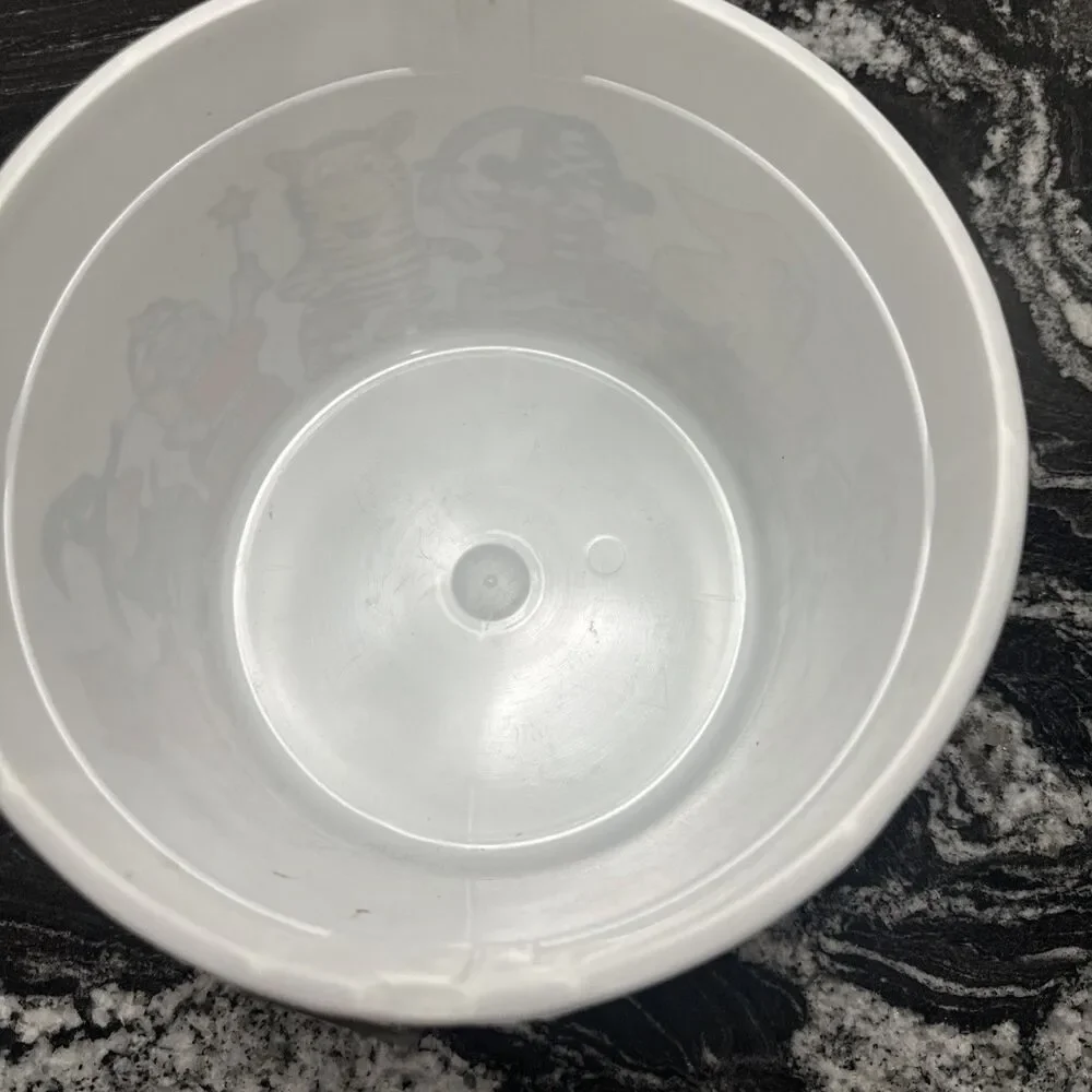Vintage Shamrock Industries Halloween pail metal handle trick or treaters